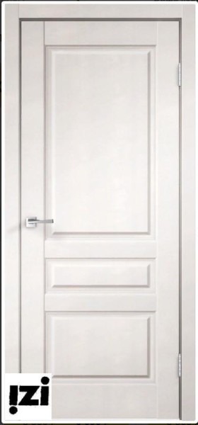 Межкомнатные двери Дверь VILLA 3P эмалит белый ПГ, 2000мм, 40мм, экошпон, эмалит белый)