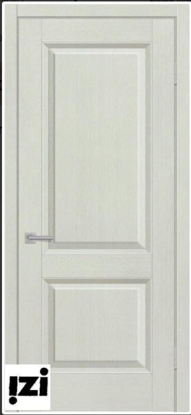 Межкомнатные двери Дверь Schlager London, софт белый ПГ, 2000мм, 40мм, экошпон, софт белый)