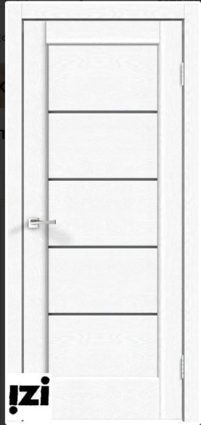 Межкомнатные двери Дверь PREMIER 1 зеффиро эмалит текстур. ПОС, мателюкс графит, 2000мм, 40мм, экошпон, зеффиро эмалит)