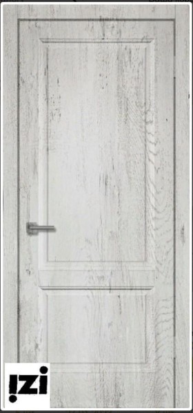 Межкомнатные двери Дверь Лира ПО/Ромб графит, Ель альпийская ПО, ромб графит, 2000мм, 38мм, ПВХ, ель альпийская)