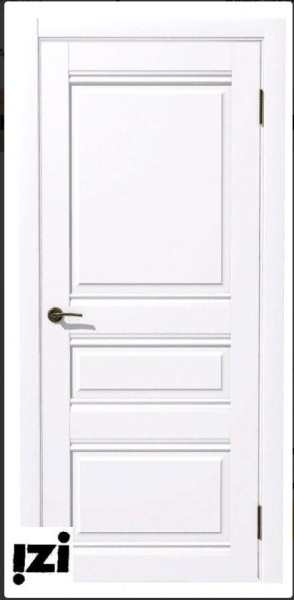 Межкомнатные двери Дверь Гамма Винил белый ПГ, 2000мм, 38мм, Soft-touch, белый)