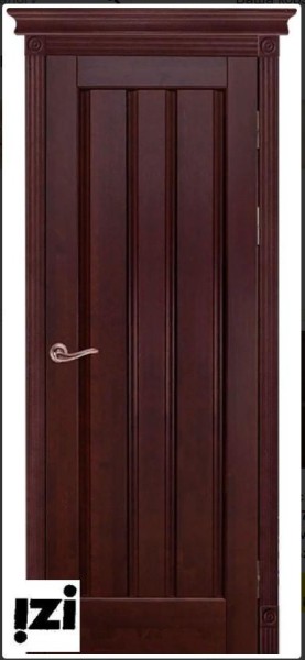 Межкомнатные двери Двери ОКА Массив ольхи ЗАКАЗНАЯ Дверь Версаль нью МАХАГОН ПГ, 2000мм, 40мм, натуральный массив ольхи, махагон)