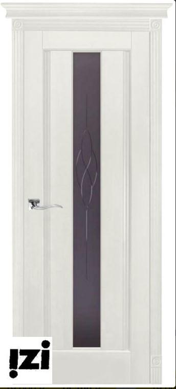Межкомнатные двери ЗАКАЗНАЯ Дверь Версаль нью ГРЕЙ ПОС, 2000мм, 40мм, натуральный массив ольхи, грей)