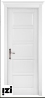 Межкомнатные двери ЗАКАЗНАЯ Дверь Норидж БЕЛАЯ ЭМАЛЬ (ПО, ПГ, 2000мм, 40мм, натуральный массив ольхи, белая эмаль)
