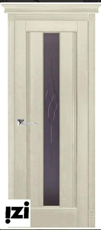 Межкомнатные двери Дверь ЗАКАЗНЫЕ Дверь Версаль нью структур. СЛОНОВАЯ КОСТЬ ПО, ПГ, 2000мм, 40мм, натуральный массив сосны структурир., слоновая кость)