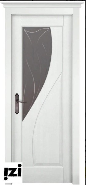 Межкомнатные двери Дверь ЗАКАЗНЫЕ Дверь Даяна структур. БЕЛАЯ ЭМАЛЬ ПО,ПГ, 2000мм, 40мм, натуральный массив сосны структурир., белая эмаль)