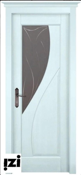 Межкомнатные двери Дверь ЗАКАЗНЫЕ Дверь Даяна структур. СКАЙ ПО,ПГ, 2000мм, 40мм, натуральный массив сосны структурир., скай)