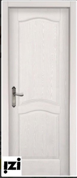 Межкомнатные двери Дверь ЗАКАЗНЫЕ Дверь Лео структур. БЕЛАЯ ЭМАЛЬ ПО,ПГ, 2000мм, 40мм, натуральный массив сосны структурир., белая эмаль)