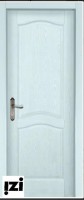 Межкомнатные двери Дверь ЗАКАЗНЫЕ Дверь Лео структур. СКАЙ ПО, ПГ, 2000мм, 40мм, натуральный массив сосны структурир., скай)