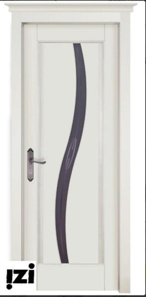 Межкомнатные двери Дверь ЗАКАЗНЫЕ Дверь Соло структур. БЕЛАЯ ЭМАЛЬ ПОС, 2000мм, 40мм, натуральный массив сосны структурир., белая эмаль)