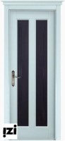 Межкомнатные двери Дверь ЗАКАЗНЫЕ Дверь Сорренто структур. СКАЙ ПГ, 2000мм, 40мм, натуральный массив сосны структурир., скай)