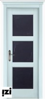 Межкомнатные двери Дверь ЗАКАЗНЫЕ  Дверь Турин структур. СКАЙ ПГ, 2000мм, 40мм, натуральный массив сосны структурир., скай)