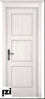 Межкомнатные двери Дверь ЗАКАЗНЫЕ  Дверь Турин структур. БЕЛАЯ ЭМАЛЬ  ПГ, 2000мм, 40мм, натуральный массив сосны структурир., белая эмаль)