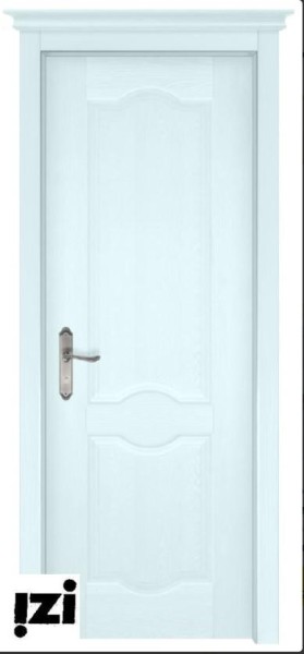 Межкомнатные двери Дверь ЗАКАЗНЫЕ Дверь Феррара структур. СКАЙ ПГ, 2000мм, 40мм, натуральный массив сосны структурир., скай)
