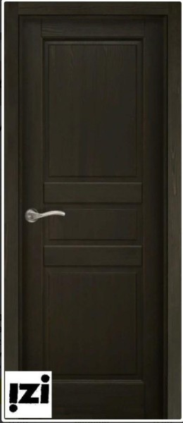 Межкомнатные двери Дверь ЗАКАЗНЫЕ Дверь Доротея структур. ЭЙВОРИ БЛЕК ПГ, 2000мм, 40мм, натуральный массив сосны структурир., эйвори блек)