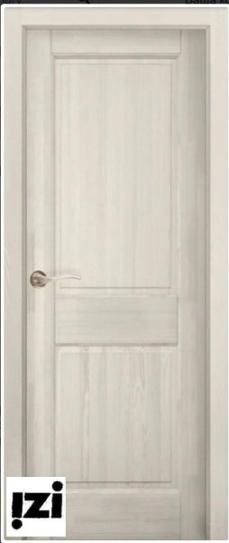 Межкомнатные двери Дверь ЗАКАЗНЫЕ  Дверь Нарвик структур. СЛОНОВАЯ КОСТЬ ПГ, 2000мм, 40мм, натуральный массив сосны структурир., слоновая кость)