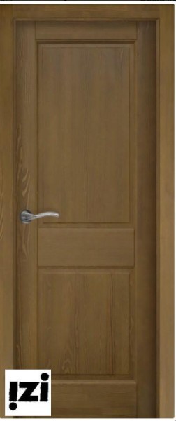 Межкомнатные двери Дверь ЗАКАЗНЫЕ  Дверь Нарвик структур. МОККО  ПГ, 2000мм, 40мм, натуральный массив сосны структурир., мокко)