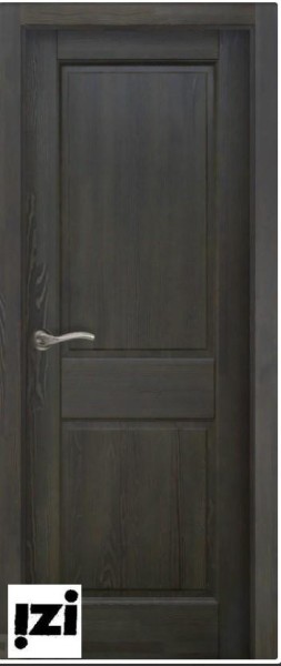 Межкомнатные двери Дверь ЗАКАЗНЫЕ Дверь Нарвик структур. ГРИС  ПГ, 2000мм, 40мм, натуральный массив сосны структурир., грис)