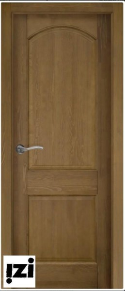 Межкомнатные двери Дверь ЗАКАЗНЫЕ Дверь Осло-2 структур. МОККО ПГ, 2000мм, 40мм, натуральный массив сосны структурир., мокко)