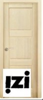 Межкомнатные двери Дверь ЗАКАЗНЫЕ Дверь Этне структур. ЖАСМИН ПГ, 2000мм, 40мм, натуральный массив сосны структурир., жасмин)