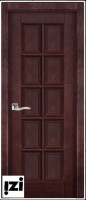 Межкомнатные двери ЗАКАЗНАЯ Дверь Лондон-2 структ. МАХАГОН ПГ, 2000мм, 40мм, массив дуба DSW структурир., махагон)