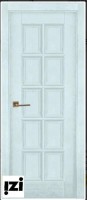 Межкомнатные двери ЗАКАЗНАЯ  Дверь Лондон-2 структ. СКАЙ  ПГ, 2000мм, 40мм, массив дуба DSW структурир., скай)