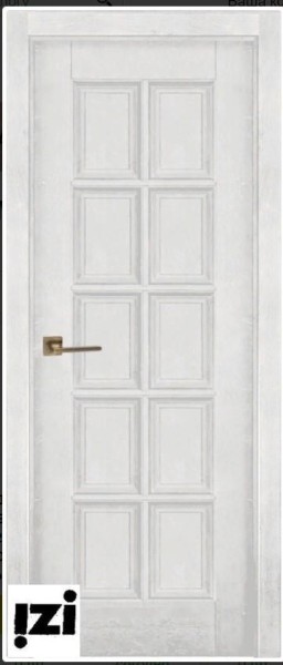 Межкомнатные двери ЗАКАЗНАЯ Дверь Лондон-2 структ. БЕЛАЯ ЭМАЛЬ  ПГ, 2000мм, 40мм, массив дуба DSW структурир., белая эмаль)