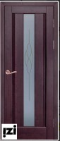 Межкомнатные двери Дверь Версаль ВЕНГЕ, СА  ПГ, 2000мм, 40мм, натуральный массив ольхи, венге)