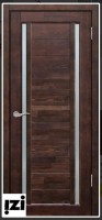 Межкомнатные двери Дверь Дуэт ВЕНГЕ  ПГ, 2000мм, 40мм, натуральный массив, венге)