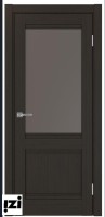 Межкомнатные двери ОПТИМА ПОРТА 502U.21 графит венге  со стеклом ПО  серия турин