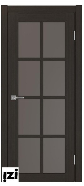 Межкомнатные двери ОПТИМА ПОРТА 541 мателюкс стекло венге  серия турин