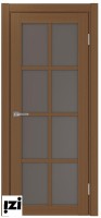 Межкомнатные двери ОПТИМА ПОРТА 541 графит,бронза, лак белый,черная стекло орех серия турин английская решётка