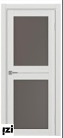 Межкомнатные двери ОПТИМА ПОРТА 520.212 мателюкс ясень серебристый серия турин стекло мателюкс