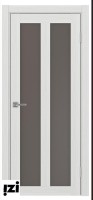 Межкомнатные двери ОПТИМА ПОРТА 521.22 мателюкс ясень серебристый серия турин стекло мателюкс