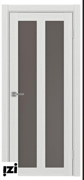 Межкомнатные двери ОПТИМА ПОРТА 521.22 мателюкс ясень серебристый серия турин