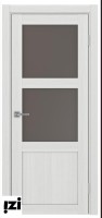 Межкомнатные двери ОПТИМА ПОРТА 530.221 мателюксясень серебристый серия турин стекло мателюкс