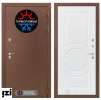 Входные двери ЛАБИРИНТ ТЕРМОРАЗРЫВ Входная дверь Термо Магнит 23 - Белый софт