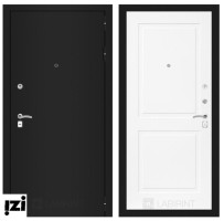 Входные двери ЛАБИРИНТ Входная дверь CLASSIC шагрень черная 11 - Белый софт Входные двери ЛАБИРИНТ Входная дверь CLASSIC шагрень черная 11 - Белый софт