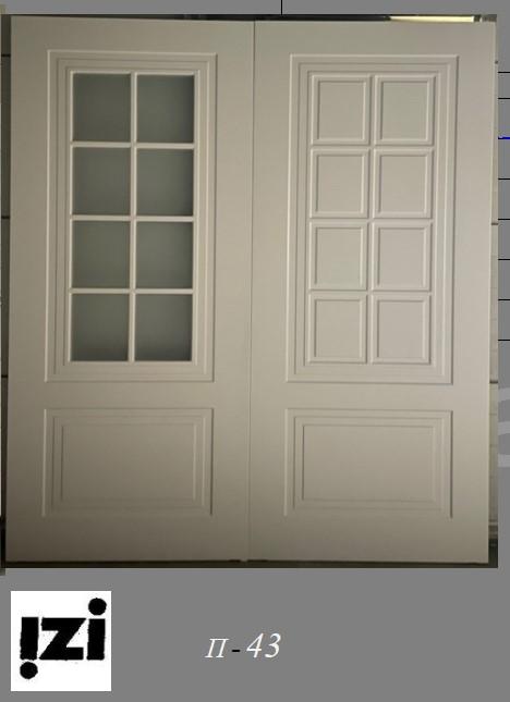 Межкомнатные двери VIP ручной работы П 43 Эмаль,шпон. Белая,черная эмаль. Красим в любой RALL