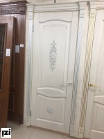 Межкомнатные двери ЮГА шпон фрезерованный ИЗАБЕЛЛА  Орех натуральный