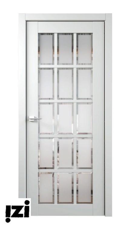 Межкомнатные двери ЛОРД  коллекция ELEGANT  модель ELEGANT 6 	Рефлекторное стекло
