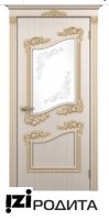 Межкомнатные двери ЛОРД  коллекция Versailles  модель Афродита Сатинат белый с Заливным витражем пвх и эмаль. цена указана за эмаль