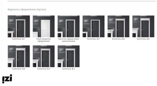 Межкомнатные двери ЛОРД  коллекция CORONA модель К1 | СТЕКЛО «UNICO» как в ПВХ так и эмали