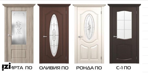 Межкомнатные двери ЛОРД Коллекция  GENEVA модель Корона Сатинат белый+заливной витраж/прозрачный лак