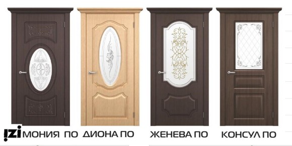 Межкомнатные двери ЛОРД Коллекция  GENEVA модель Мирбо 2 Сатинат белый+гравировка