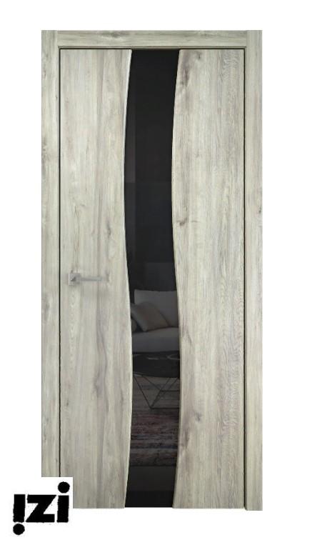 Межкомнатные двери ЛОРД Коллекция  STYLEI модель SIRIUS 2 стекло используется триплекс.