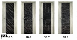 Межкомнатные двери ЛОРД Коллекция  STYLEI модель STYLE 1 стекло используется триплекс.