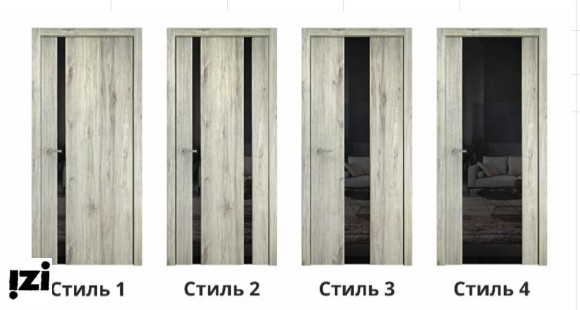 Межкомнатные двери ЛОРД Коллекция  STYLEI модель STYLE 2 стекло используется триплекс.
