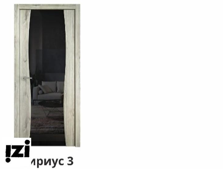 Межкомнатные двери ЛОРД Коллекция  STYLEI модель STYLE 3 стекло используется триплекс.