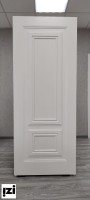 Межкомнатные двери от производителя ТИТУЛ 2 В1 эмаль Белая ДГ